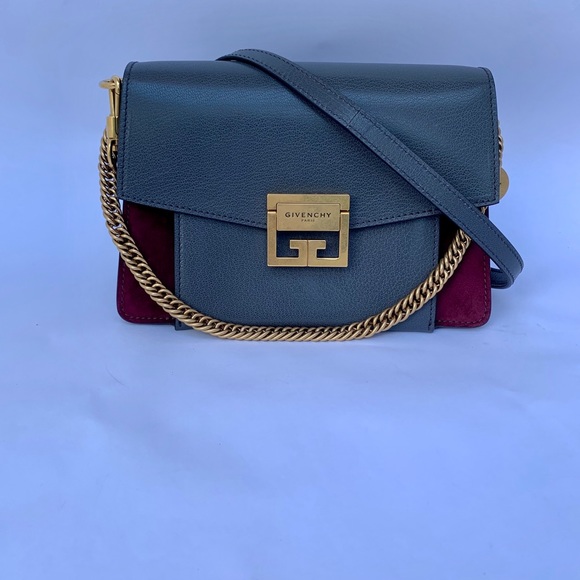 Givenchy Gv3 Small Storm Grey Shoulder Bag - Picture 3 of 11